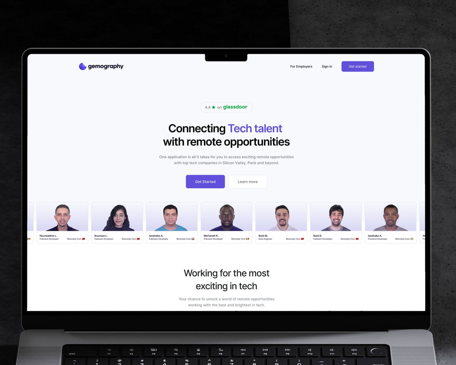 Gemography.com for Talent